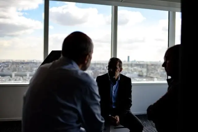 Workplace conflict taking place in an office, a common employee relation issue