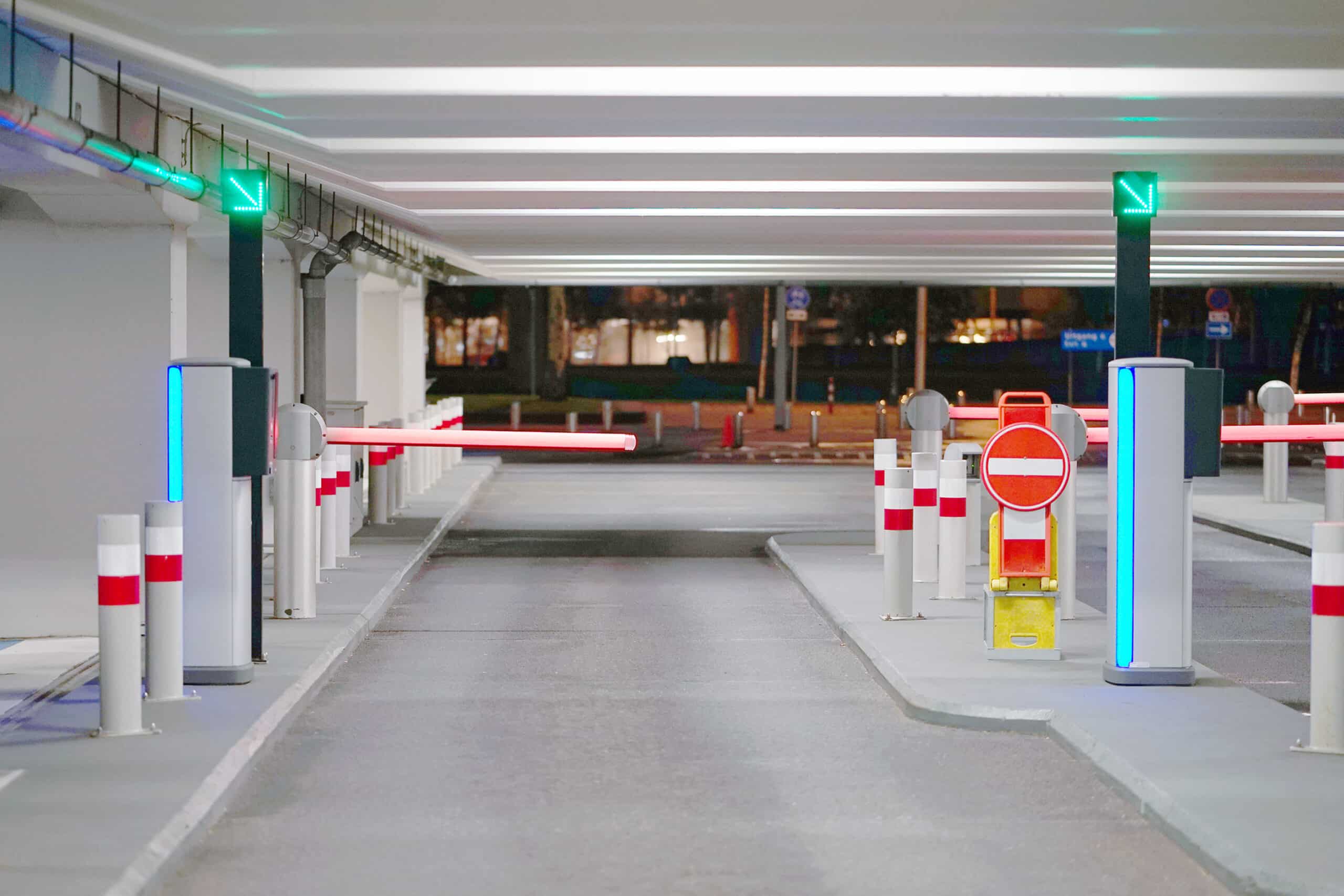 automatic parking gate