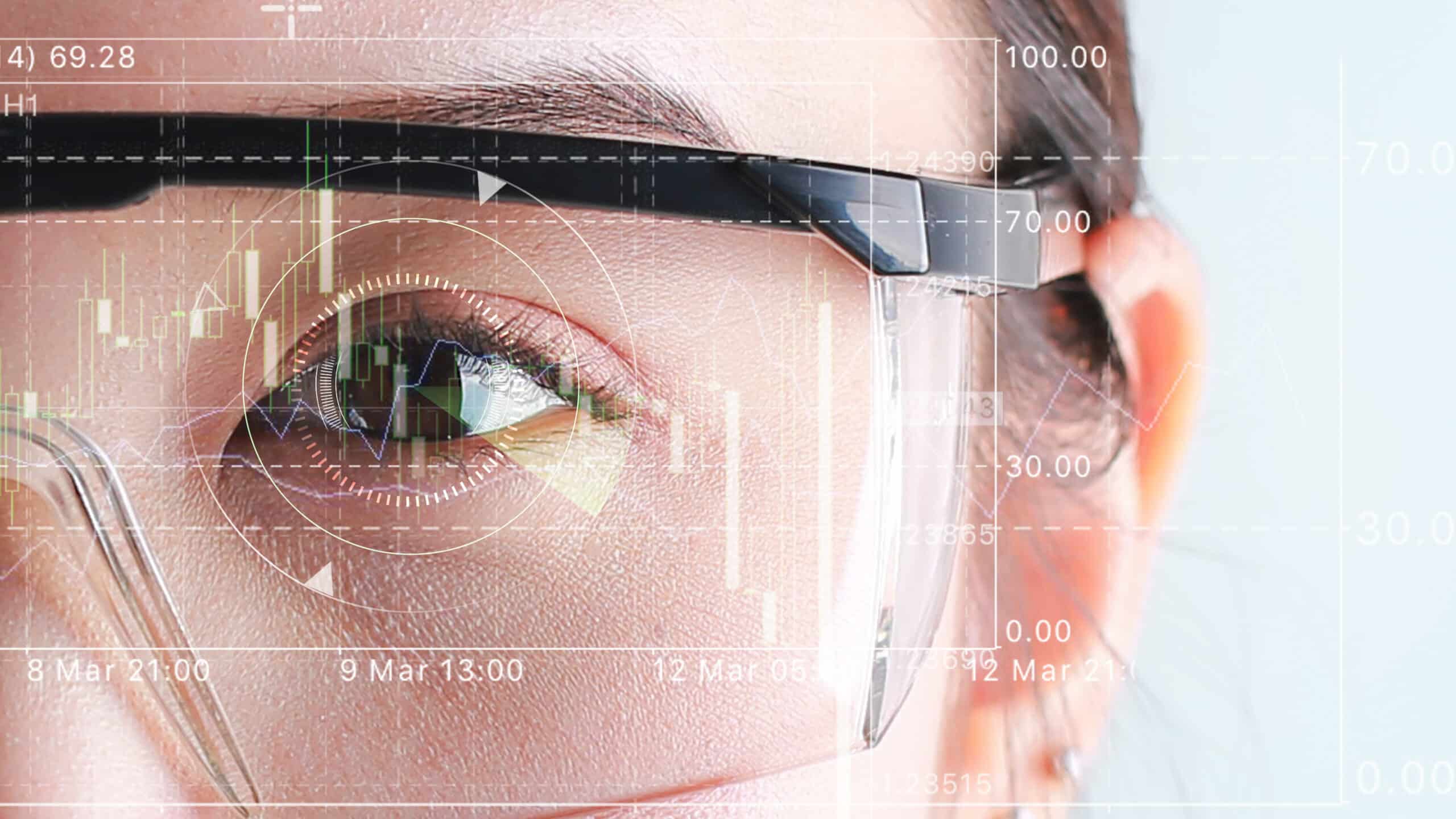 Biometric control of a laboratory worker